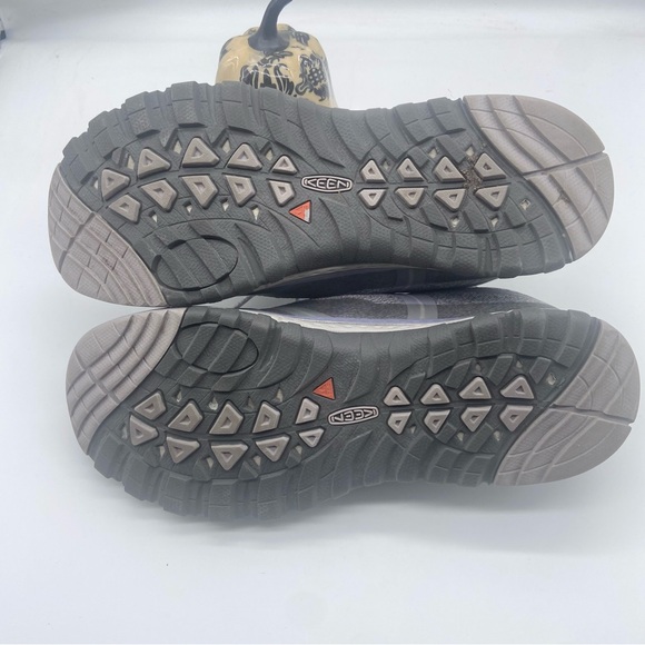 KEEN Terradora Womens Gray And Lavender Waterproof Athletic Hiking Shoes Size 8 - Picture 7 of 9